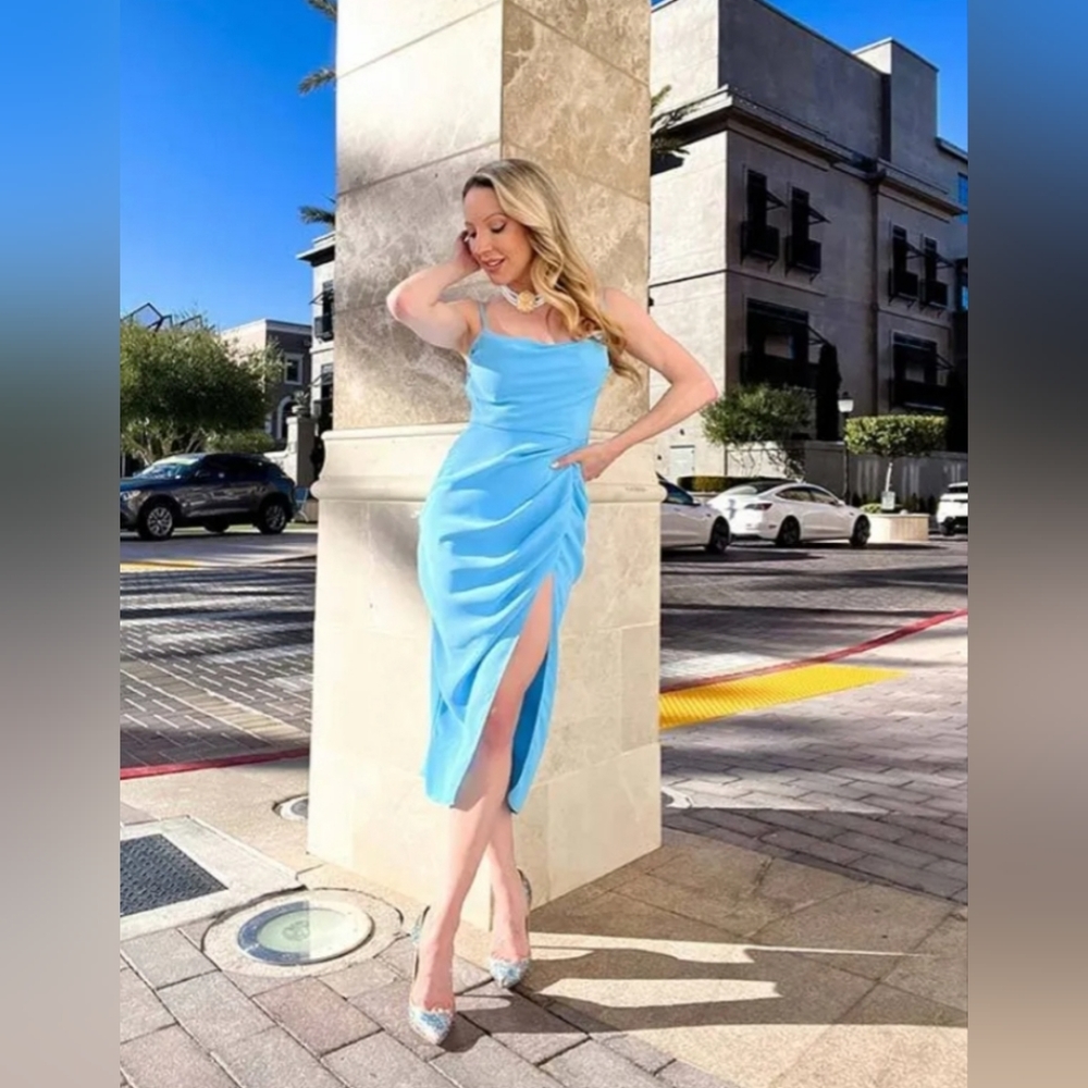 BlackFridaySale AMANDA UPRICHARD 💙JASALINA DRESS - Picture 7 of 9